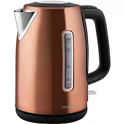 Электрочайник Sencor Series 7000, 1,7л, Strix, металл, медный - фото Электрочайник Sencor Series 7000, 1,7л, Strix, металл, медный