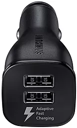 Автомобильное зарядное устройство с быстрой зарядкой Samsung DUAL FAST CHARGE CLA + TYPE-C CABLE Black (EP-LN920CBEGRU) - миниатюра 5
