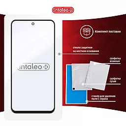 Защитное стекло Intaleo Full Glue Xiaomi Redmi Note 9 Black (1283126502729) - миниатюра 2