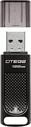 Флешка Kingston 128GB USB 3.1 DT Elite G2 Metal Black (DTEG2/128GB) - фото Флешка Kingston 128GB USB 3.1 DT Elite G2 Metal Black (DTEG2/128GB)