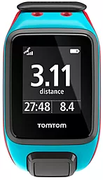 Смарт-часы TomTom Runner 2 Cardio + Music Scu Bl/Sky Capt Bl (L) (1RFM.001.01)