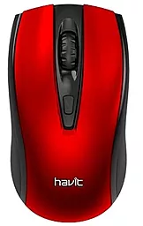 Компьютерная мышка Havit USB (HV-MS858GT) Black/Red - фото Компьютерная мышка Havit USB (HV-MS858GT) Black/Red