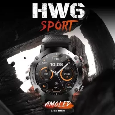 Смарт-часы HW 6 Sport Silver - фото 3