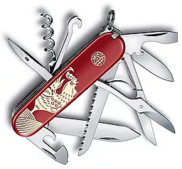 Мультитул Victorinox Huntsman Year of the Rooster Limited (1.3714.E6) - фото Мультитул Victorinox Huntsman Year of the Rooster Limited (1.3714.E6)