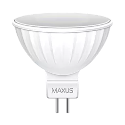 Светодиодная лампа MAXUS MR16 5W 3000K 220V GU5.3 AP (1-LED-513) - миниатюра 2