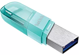 Флешка SanDisk iXpand Flip 64GB Ice Mint (SDIX90N-064G-GN6NK) - мініатюра 3