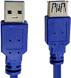 Кабель (шлейф) PrologiX USB 3.0 AM - AF 3M Blue (PR-USB-P-11-30-3m)
