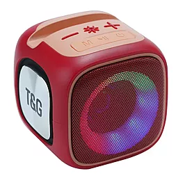 Колонки акустические T&G TG-359 Red - фото Колонки акустические T&G TG-359 Red