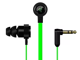 Наушники Razer Hammerhead V2 Black-Green (RZ12-01730100-R3G1) - фото Наушники Razer Hammerhead V2 Black-Green (RZ12-01730100-R3G1)