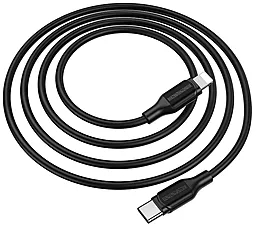 USB PD Кабель Borofone BX42 3A USB Type-C - Lightning Cable Black - мініатюра 3