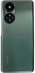 Задняя крышка корпуса Huawei Honor 50 со стеклом камеры, Original Emerald Green - фото Задняя крышка корпуса Huawei Honor 50 со стеклом камеры, Original Emerald Green