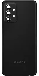 Задняя крышка корпуса Samsung Galaxy A52s A528 5G со стеклом камеры Awesome Black
