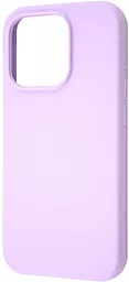 Чохол Wave Full Silicone Cover для Apple iPhone 15 Pro Lilac