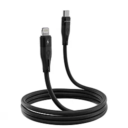 Кабель USB PD Proove Soft Silicone 27w USB Type-C - Lightning cable Black (CCSO27002101) - миниатюра 2