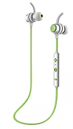 Наушники Baseus B16 Comma Bluetooth Silver/Green (NGB16-06)