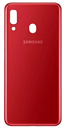 Задняя крышка корпуса Samsung Galaxy A20 2019 A205 Original Red - фото Задняя крышка корпуса Samsung Galaxy A20 2019 A205 Original Red