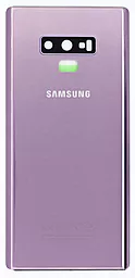 Задняя крышка корпуса Samsung Galaxy Note 9 N960 со стеклом камеры Original Lavender Purple