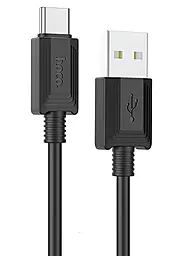 Кабель Hoco X73 USB Type-C - Lightning 27w 3a 1м PD cable Black - фото Кабель Hoco X73 USB Type-C - Lightning 27w 3a 1м PD cable Black