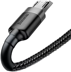 Кабель USB Baseus Cafule micro USB Cable Black (CAMKLF-BG1) - миниатюра 5