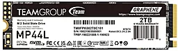 SSD Накопитель Team Group MP44L 2TB M.2 2280 NVMe PCIe 4.0 x4 3D NAND (TLC) (TM8FPK002T0C101) - фото SSD Накопитель Team Group MP44L 2TB M.2 2280 NVMe PCIe 4.0 x4 3D NAND (TLC) (TM8FPK002T0C101)