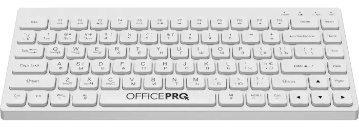 Клавиатура OfficePro SK955W Wireless/Bluetooth White - фото 2