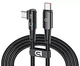 Кабель ArmorStandart 90-degree USB Type-C - Type-C 100w 5a 1.2м PD cable Black (ARM75870) - фото Кабель ArmorStandart 90-degree USB Type-C - Type-C 100w 5a 1.2м PD cable Black (ARM75870)