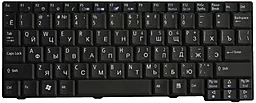 Клавіатура для ноутбуку Acer Aspire ONE A110 A150 531 D150 D250 / KB.INT00.523 чорна