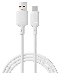 Кабель WIWU Wi-C086 Stellar USB-A - micro USB 2.1a 1м cable White - фото Кабель WIWU Wi-C086 Stellar USB-A - micro USB 2.1a 1м cable White