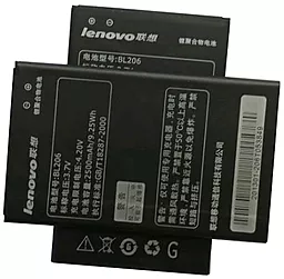 Акумулятор Lenovo A630 IdeaPhone / BL206 (2500 mAh) - мініатюра 2