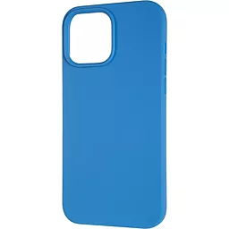 Чохол 1TOUCH Original Full Soft Case for iPhone 13 Pro Max Marine Blue (Without logo) - мініатюра 2