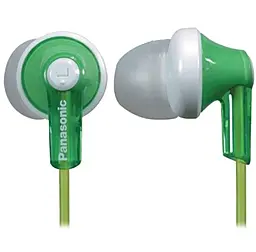 Наушники Panasonic RP-HJE118GU-G Green - фото Наушники Panasonic RP-HJE118GU-G Green