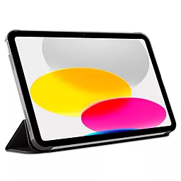 Чехол для планшета Spigen Liquid Air Folio для Apple iPad 10.9 (2022) Black (ACS05415) - миниатюра 4
