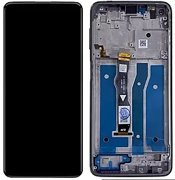 Дисплей Motorola Moto G Power 2021 (XT2117) с тачскрином и рамкой, Black - фото Дисплей Motorola Moto G Power 2021 (XT2117) с тачскрином и рамкой, Black