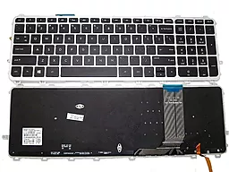 Клавіатура для ноутбуку HP Envy 15-J 15T-J 15Z-J 17-J 17T-J series frame підсвітка клавіш чорна