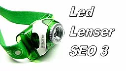 Фонарик налобный LedLenser SEO 3 Green (6103) Блистер - миниатюра 5