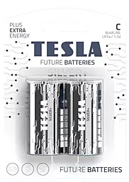 Батарейки Tesla Silver+ C LR14 2шт 1.5 V