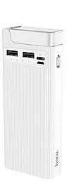 Повербанк Hoco J62A Jove 10000mAh White - фото Повербанк Hoco J62A Jove 10000mAh White
