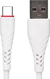 Кабель USB SkyDolphin S54T 15W 3A USB Type-C Cable White (USB-000431)