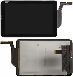 Дисплей для планшету Acer Iconia Tab W3-810 + Touchscreen Black