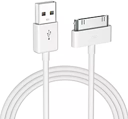 USB Кабель Apple 30-pin Dock Cable White