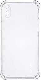 Чехол GETMAN Ease logo Apple iPhone XS Max Transparent