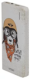 Повербанк Nomi P060 6000 mAh Dog in Helmet - фото Повербанк Nomi P060 6000 mAh Dog in Helmet