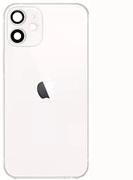 Задняя крышка корпуса Apple iPhone 12 Mini со стеклом камеры White