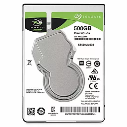 Жорсткий диск для ноутбука Seagate BarraCuda 500 GB 2.5 (ST500LM030) - мініатюра 2