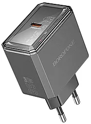 Сетевое зарядное устройство Borofone BAS31A 35w PD USB-C fast charger black