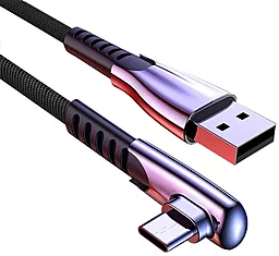 Кабель DIVI USB-A - Type-C 25w 5a 1.2м cable Black - фото Кабель DIVI USB-A - Type-C 25w 5a 1.2м cable Black