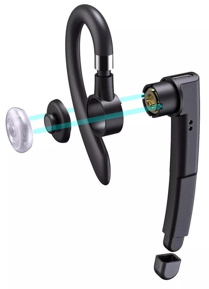 Блютуз гарнітура Syllable YYK-520 Black - фото 8