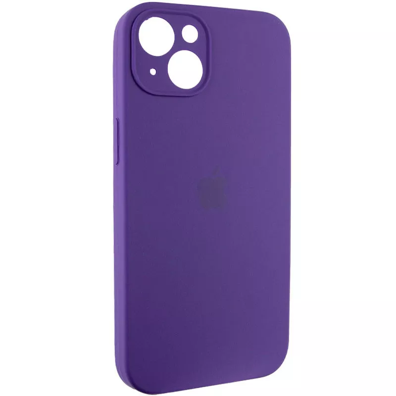 Чехол Silicone Case Full Camera for Apple iPhone 14 Amethyst - фото 2