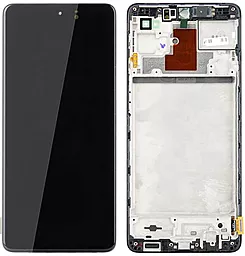 Дисплей Samsung Galaxy M62 M625 с тачскрином и рамкой, оригинал, Black - фото Дисплей Samsung Galaxy M62 M625 с тачскрином и рамкой, оригинал, Black