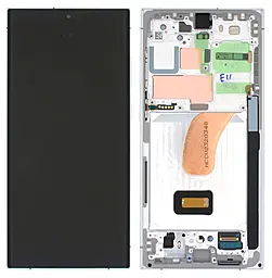 Дисплей Samsung Galaxy S23 Ultra S918 5G с тачскрином и рамкой, (OLED), Lime - фото Дисплей Samsung Galaxy S23 Ultra S918 5G с тачскрином и рамкой, (OLED), Lime